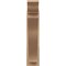 Ekena Millwork 6-in W x 26-in D x 26-in H Funston Trad Rough Cedar Woodgrain TimberThane Outlooker, Primed Tan OUTUR060X26X26FST04RCPR - alternate 2